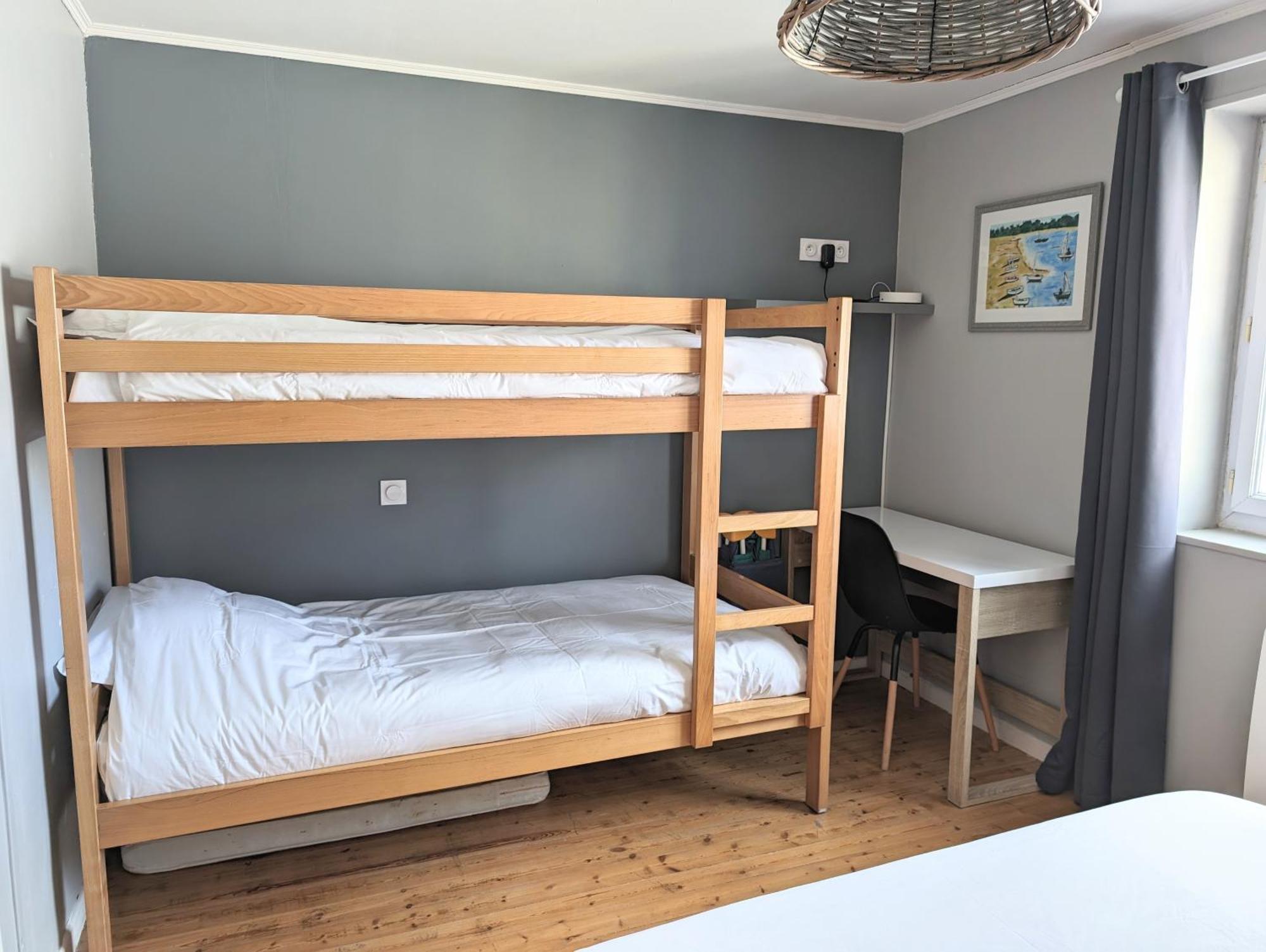 Agreable Maison Renovee En Hyper Centre Avec Patio Pornic Extérieur photo